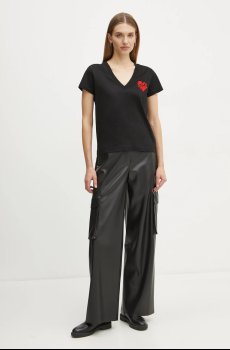 Хлопковая футболка Karl Lagerfeld