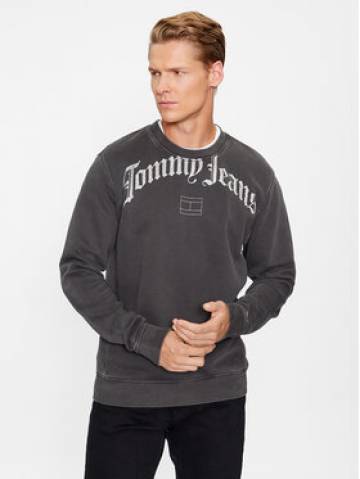 Tommy Jeans Світшот Grunge Arch DM0DM17792 Чорний Relaxed Fit Tommy Jeans Світшот Grunge Arch DM0DM17792 Чорний Relaxed Fit