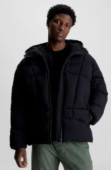 Мужской черный пуховик QUILTED CK DOWN PUFFER Черный XL Calvin Klein Jeans J30J324055