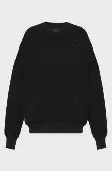 Женский черный свитшот RECOVERY CREW Черный L Saucony SAW800467-BKS4