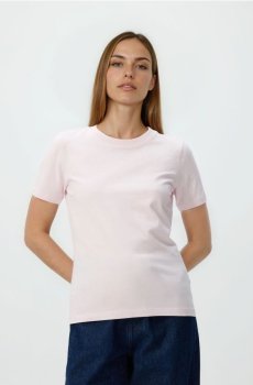Reserved - Футболка вільного крою - пастельний рожевий - 951ED-03X