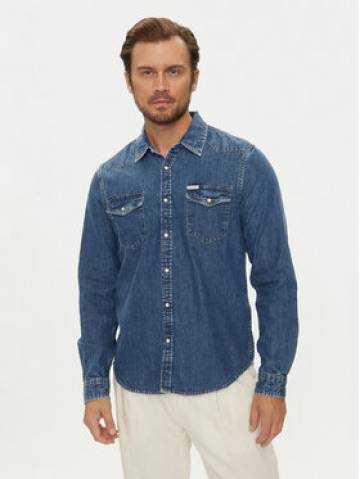 Guess Jeans Джинсова сорочка M4YH55 D5EI1 Cиній Slim Fit Guess Jeans Джинсова сорочка M4YH55 D5EI1 Cиній Slim Fit