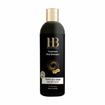 Шампунь для всех типов волос и кожи головы Health And Beauty Treatment Mud Shampoo с грязями Мертвого моря, 400 мл Шампунь для всех типов волос и кожи головы Health And Beauty Treatment Mud Shampoo с грязями Мертвого моря, 400 мл