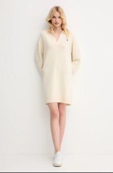 Платье с шерстью Polo Ralph Lauren