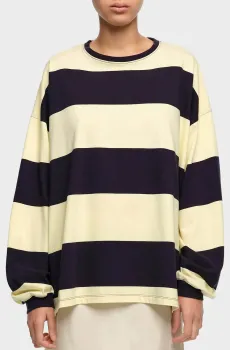 Женский лонгслив в полоску Разноцветный M Bimba Y Lola 261BR7406.12420