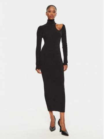 BARDOT Трикотажна сукня 59580DB Чорний Regular Fit BARDOT Трикотажна сукня 59580DB Чорний Regular Fit