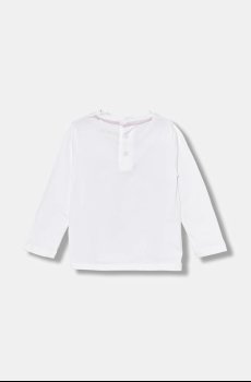 Хлопковый лонгслив для младенцев Guess