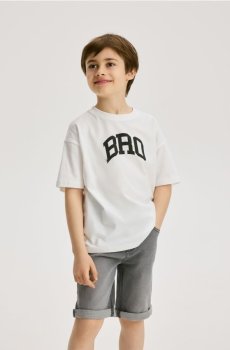 Reserved - Джинсові шорти - світло-сірий - 716HN-09J