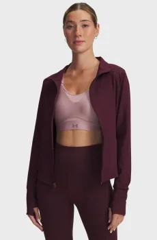 Женская бордовая спортивная кофта Meridian Jacket Бордовый M Under Armour 1379157-600