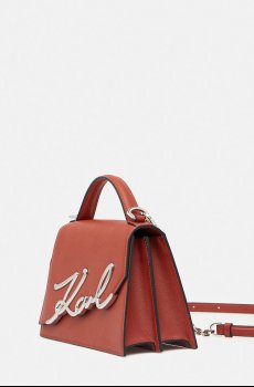 Кожаная сумочка Karl Lagerfeld K/SIGNATURE