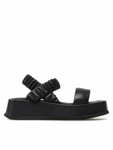 Pollini Босоніжки SA16146I1GTQ0000 Чорний Pollini Босоніжки SA16146I1GTQ0000 Чорний