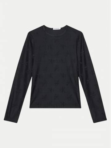 Calvin Klein Jeans Блузка IG0IG02536 Чорний Slim Fit Calvin Klein Jeans Блузка IG0IG02536 Чорний Slim Fit