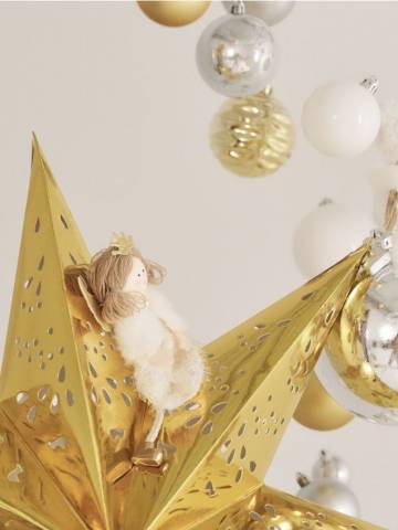 Різдвяна прикраса - золотий