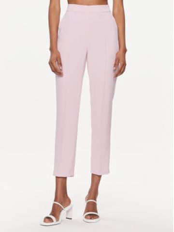 Pinko Штани з тканини Parano 102861 7624 Рожевий Regular Fit Pinko Штани з тканини Parano 102861 7624 Рожевий Regular Fit