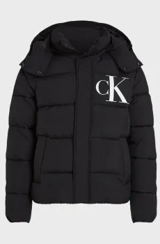 Мужская черная куртка Черный M Calvin Klein Jeans J30J326104
