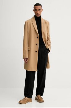 Пальто с шерстью HUGO Migor2541