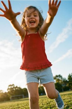 В’язана майка в рубчик - червоний