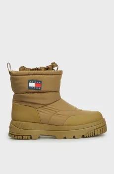 Мужские оливковые дутики TJM SNOW BOOT Оливковый 42 Tommy Jeans EM0EM01449