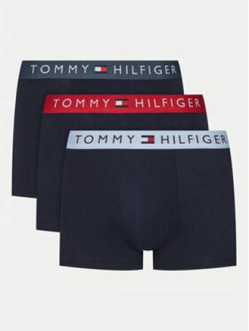 Tommy Hilfiger Набір з 3 пар боксерів UM0UM03181 Cиній