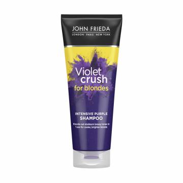 Шампунь John Frieda Violet Crush For Blondes Purple Shampoo для нейтрализации желтизны волос, 250 мл Шампунь John Frieda Violet Crush For Blondes Purple Shampoo для нейтрализации желтизны волос, 250 мл