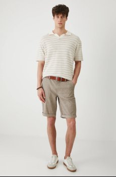 Шорты с примесью льна Medicine