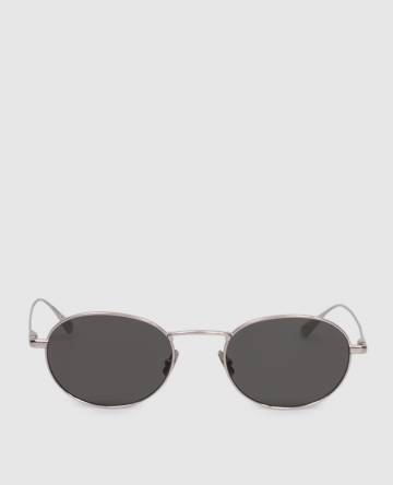 Серебряные очки с логотипом