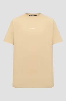 Мужская бежевая футболка Бежевый M Karl Lagerfeld 552235.755030;410