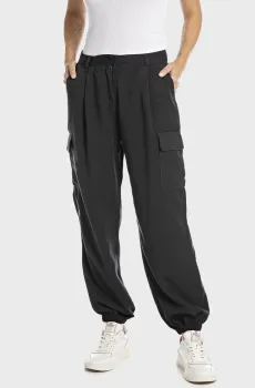 Женские черные карго Черный 27 Replay W8085A.000.84946