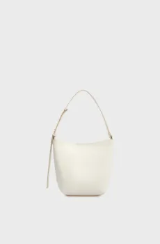 Женская белая сумка с узором EMBLEM Белый ONESIZE Calvin Klein LV04F3365G