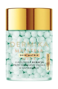Роскошное средство для лица Dermika Maestria Skin Matrix Repair в капсулах, против морщин, 60 г