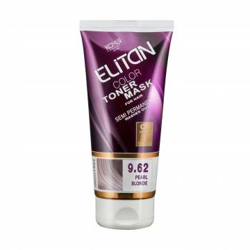 Тонирующая маска для волос Elitan Color Toner Mask 9.62 Жемчужный блонд, 150 мл Тонирующая маска для волос Elitan Color Toner Mask 9.62 Жемчужный блонд, 150 мл