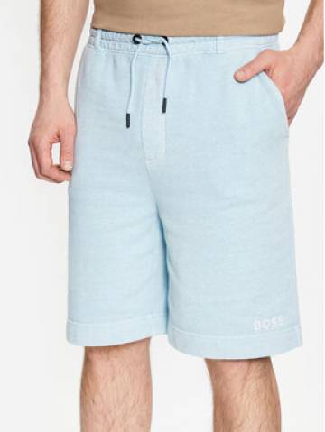 Boss Спортивні шорти 50485825 Блакитний Regular Fit Boss Спортивні шорти 50485825 Блакитний Regular Fit