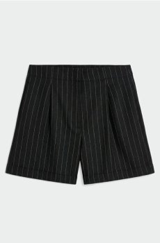 Смугасті шорти - чорний