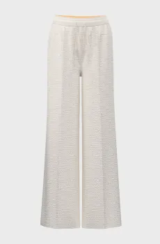 Женские белые твидовые брюки Белый XS Guess W6YB13.K4363;F0FD