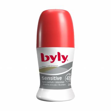 Шариковый антиперспирант Byly Sensitive 48h для чувствительной кожи, с протеинами шелка, 50 мл. Шариковый антиперспирант Byly Sensitive 48h для чувствительной кожи, с протеинами шелка, 50 мл.