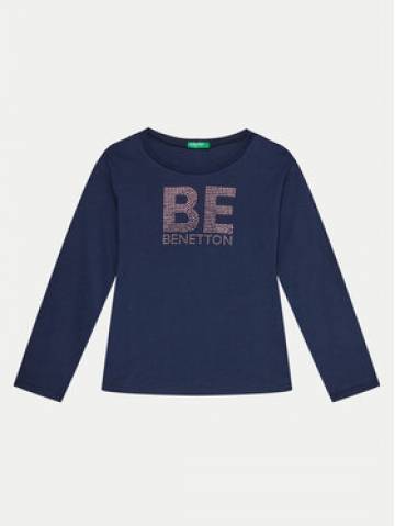 United Colors Of Benetton Футболка 3I1XC10JS Cиній Regular Fit United Colors Of Benetton Футболка 3I1XC10JS Cиній Regular Fit