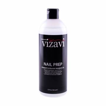 Универсальная жидкость Vizavi Professional Nail Prep 3 в 1, 500 мл Универсальная жидкость Vizavi Professional Nail Prep 3 в 1, 500 мл