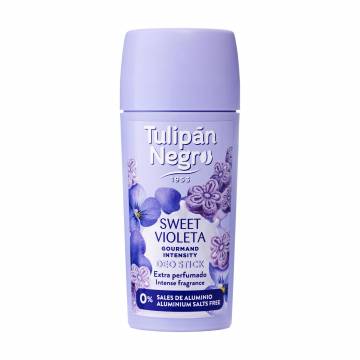 Дезодорант-стик Tulipan Negro Deo Stick Сладкая фиалка, женский, 60 мл Дезодорант-стик Tulipan Negro Deo Stick Сладкая фиалка, женский, 60 мл