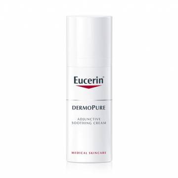Успокаивающий крем для лица Eucerin DermoPurifyer Oil Control Adjunctive Soothing Cream для проблемной кожи, 50 мл Успокаивающий крем для лица Eucerin DermoPurifyer Oil Control Adjunctive Soothing Cream для проблемной кожи, 50 мл
