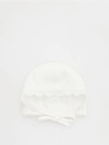 Reserved - BABIES` CAP - кремовий - 501DW-01X Reserved - BABIES` CAP - кремовий - 501DW-01X