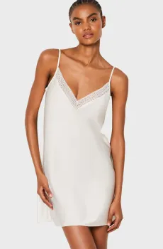 Женская белая ночная рубашка FEELING Белый M Etam 6550898
