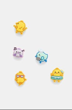 Значки для обуви Crocs Chicks Having Fun 5 Pack 5 шт