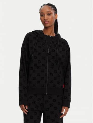 HUGO Світшот Flokki 50531659 Чорний Relaxed Fit HUGO Світшот Flokki 50531659 Чорний Relaxed Fit