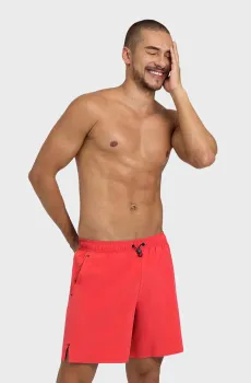 Мужские красные плавательные шорты EVO BEACH BOXER SO Красный L Arena 006060-405