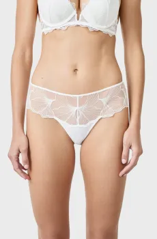 Женские белые трусики-хипстеры PRELUDE Белый M Etam 6553567