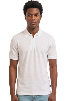 White Shirt Collar Polos