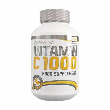 Витамин C BioTech USA Vitamin C 1000 мг, 30 таблеток