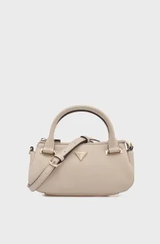 Женская бежевая сумка EVIE MINI SATCHEL Бежевый ONESIZE Guess HWBG9664760