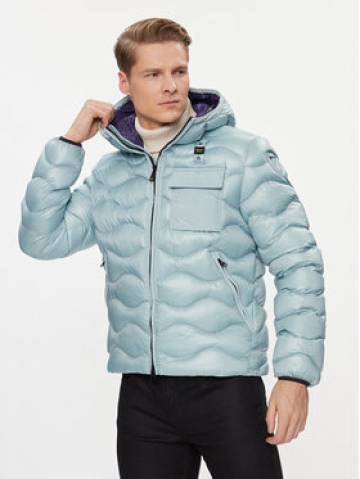 Blauer Пуховик 23WBLUC02084 Блакитний Regular Fit Blauer Пуховик 23WBLUC02084 Блакитний Regular Fit