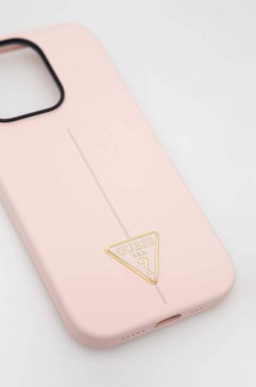 Чехол на телефон Guess iPhone 14 Pro 6,1 цвет розовый